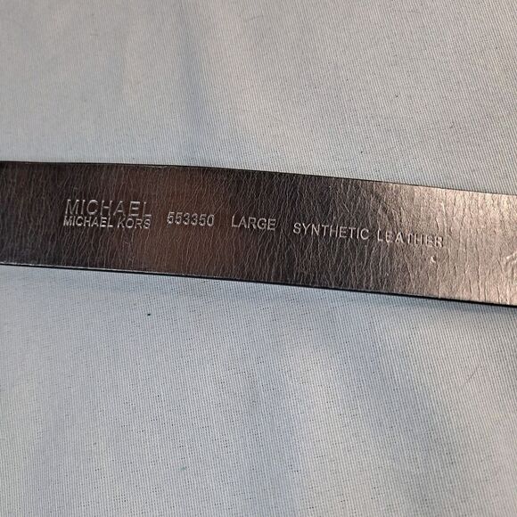 MICHAEL Michael Kors Faux Leather Belt Women's Sz Large - Picture 4 of 8